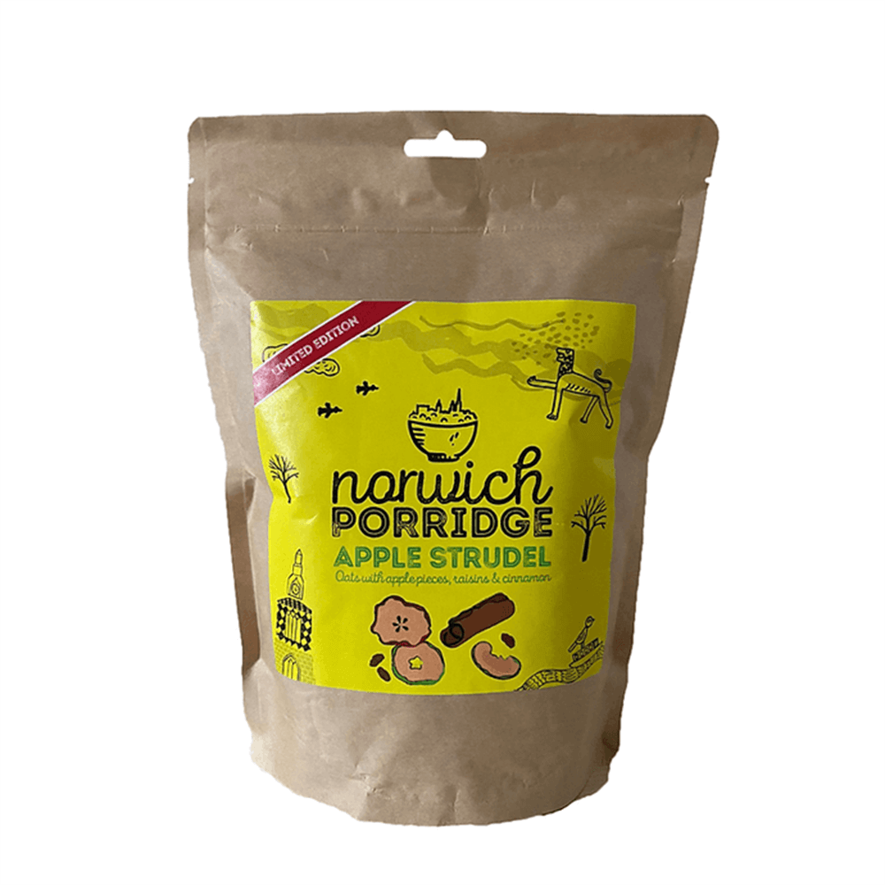 Norwich Porridge Apple strudel 500g